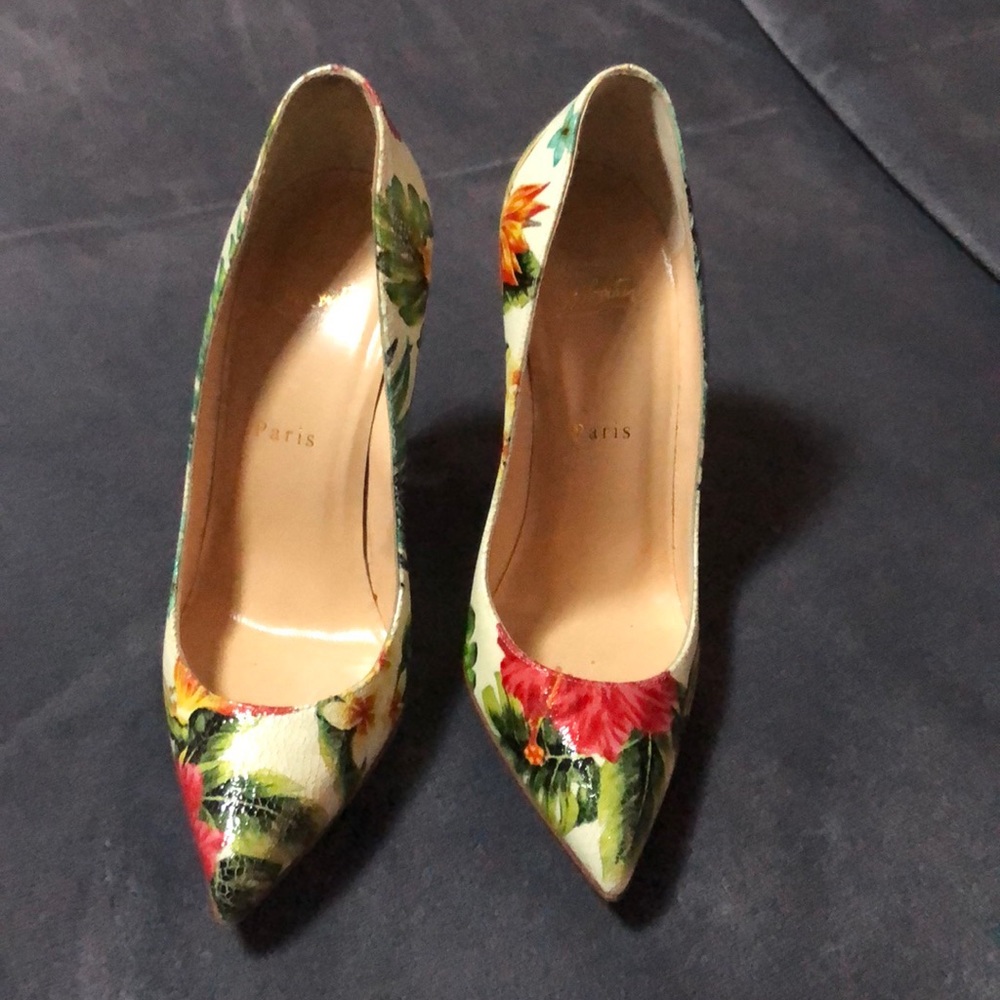 Christian Louboutin So Kate 120 Hawaiian Pumps